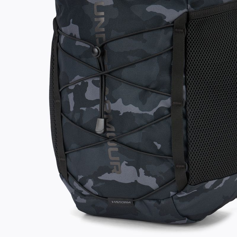 Backpack Under Armour Hustle Sport 6.0 26 l black/metallic black 5