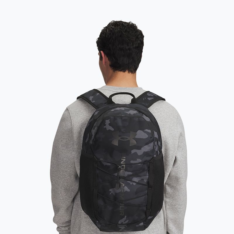 Backpack Under Armour Hustle Sport 6.0 26 l black/metallic black 12