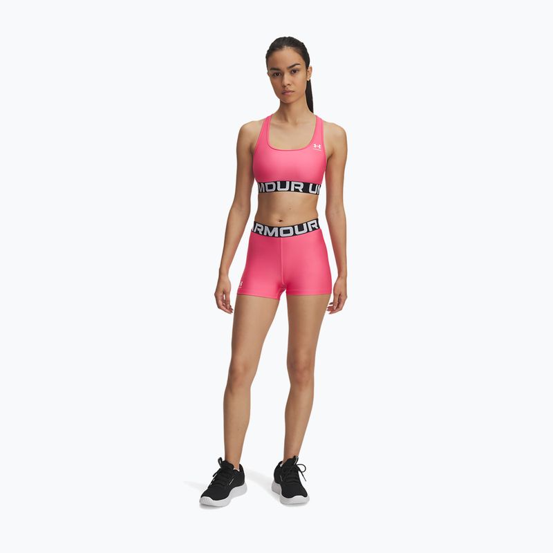 Women's shorts Under Armour HG Authentics horizon super pink/white 2
