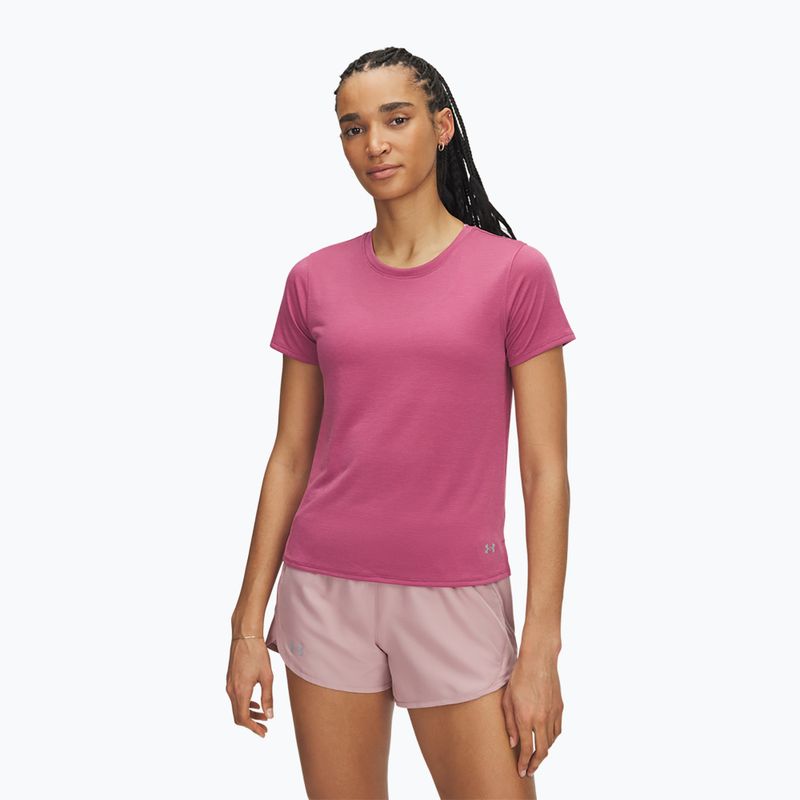 Women's running top Under Armour Launch fuchsia dusk/reflective