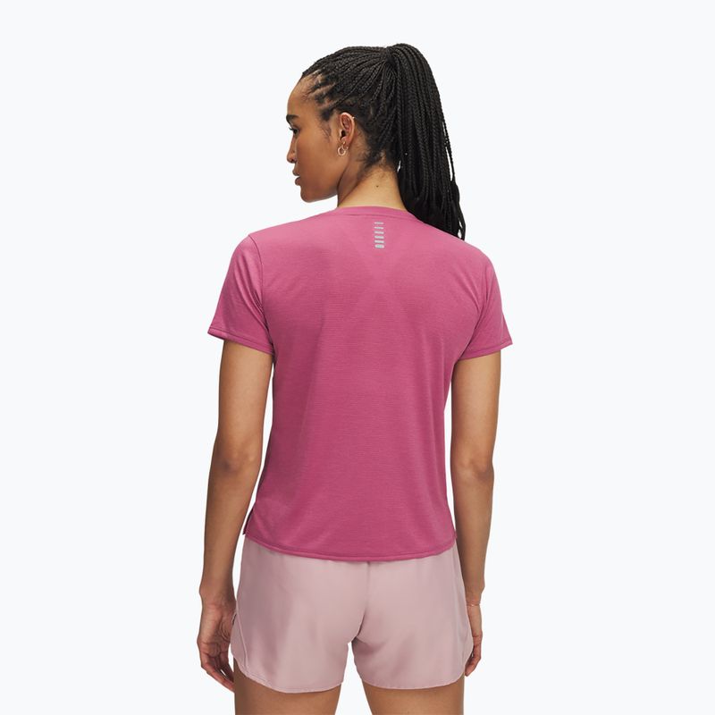 Women's running top Under Armour Launch fuchsia dusk/reflective 2