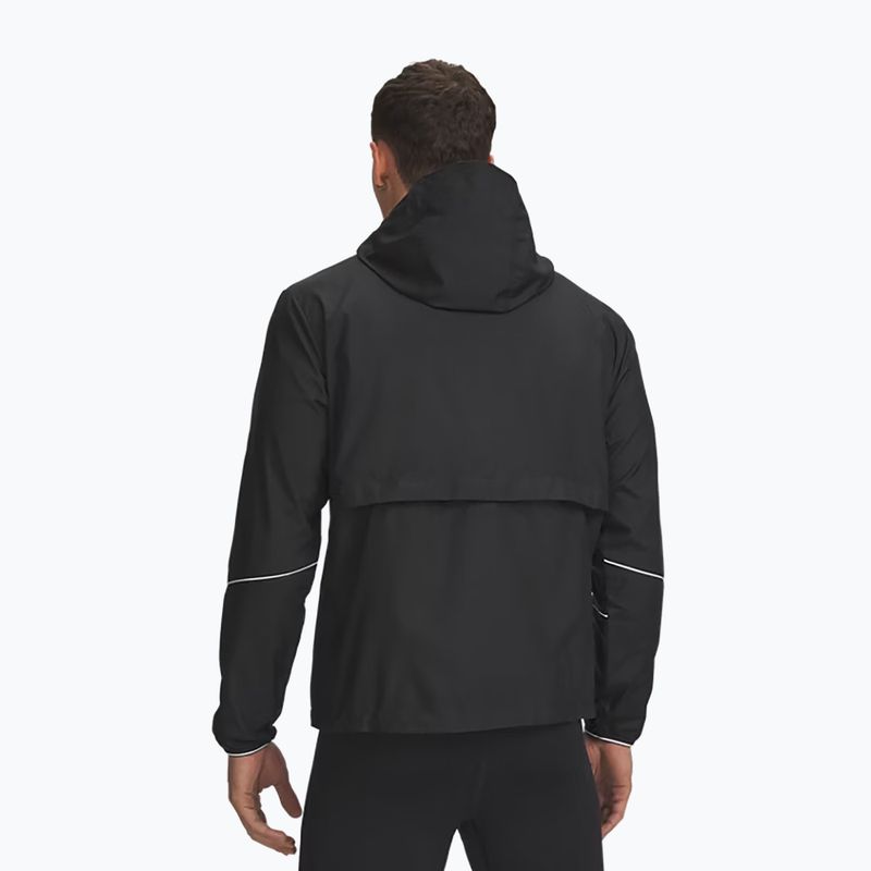 Men's running jacket Under Armour Velociti Pro black/reflective 2