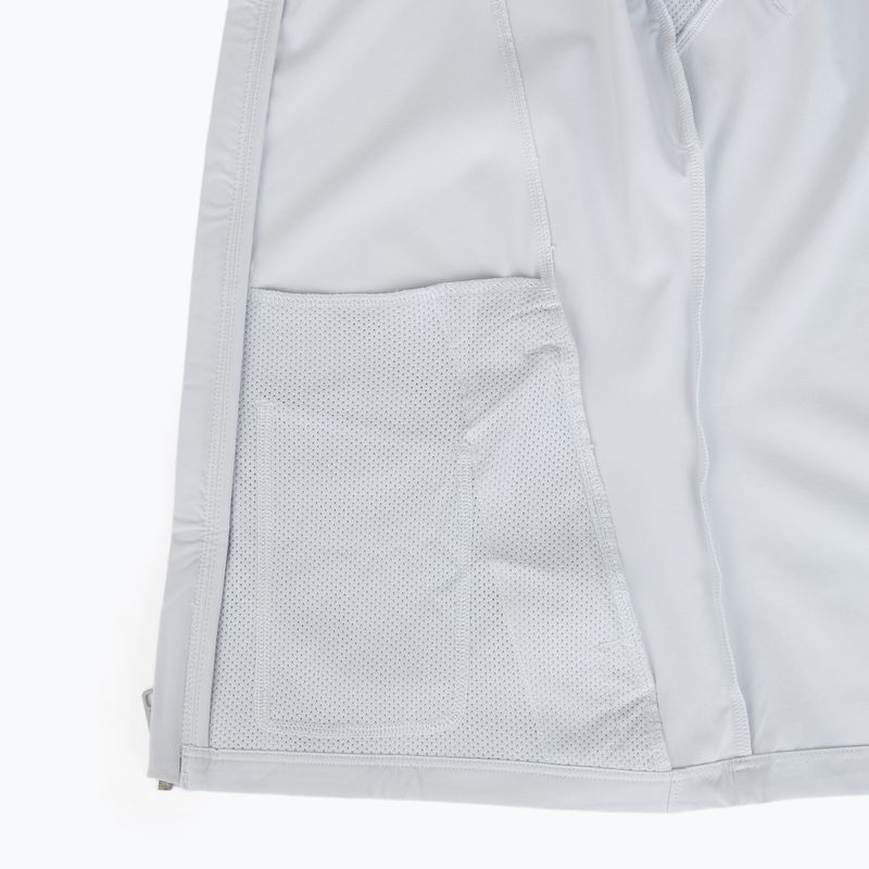 Women's running jacket Under Armour Outrun The Storm halo gray/squad orange 6