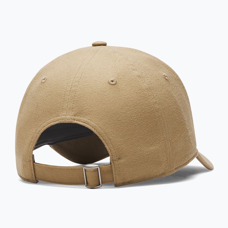 Men's baseball cap Under Armour Blitzing Low Brushed camel/summit white 5