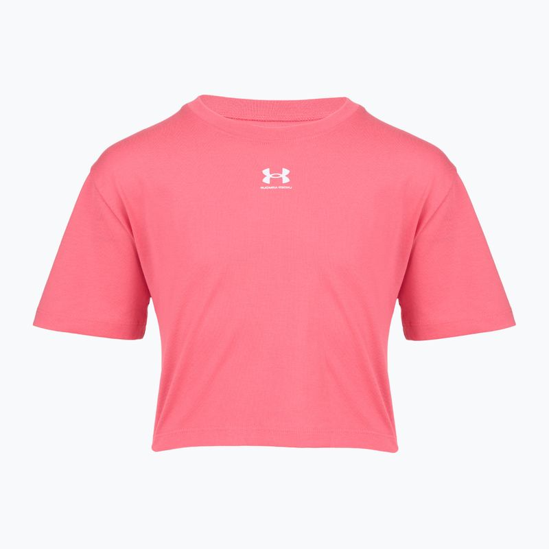 Children's T-shirt Under Armour Rival pink