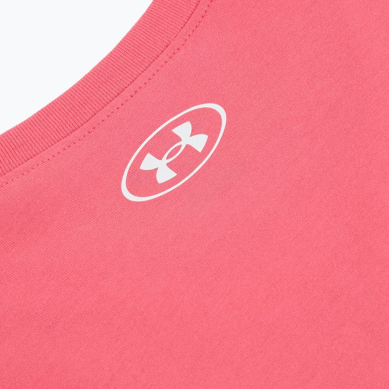 Children's T-shirt Under Armour Rival pink 4
