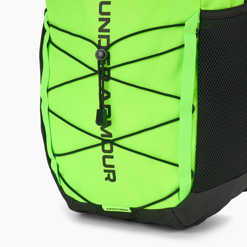 Backpack Under Armour Hustle Sport 6.0 26 l hyper green/black 5