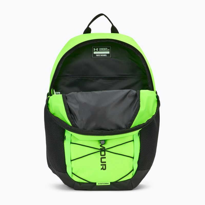 Backpack Under Armour Hustle Sport 6.0 26 l hyper green/black 7