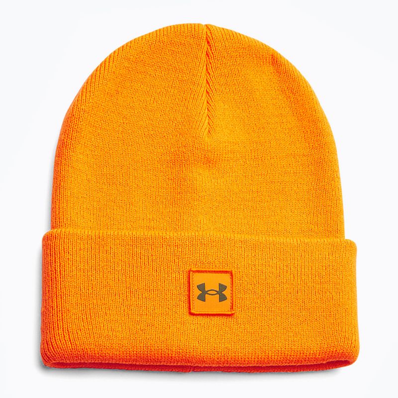 Winter hat Under Armour Halftime Cuff squad orange/expedition green