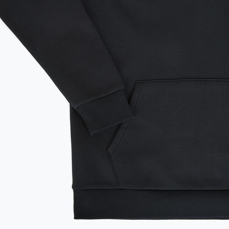 Men's sweatshirt Under Armour Rival Fleece HBR Logo Hoodie black/white 6