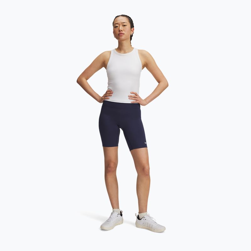 Women's training shorts Under Armour Motion Bike EMEA washed navy/white 2