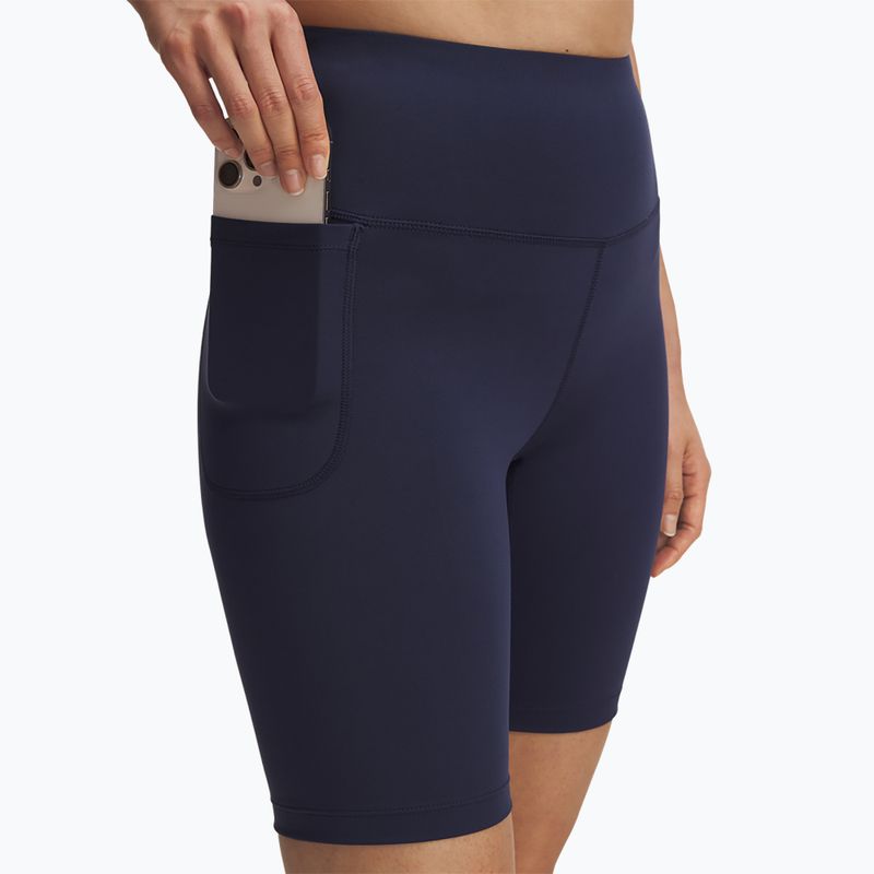 Women's training shorts Under Armour Motion Bike EMEA washed navy/white 4