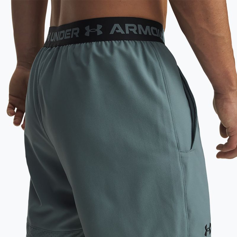 Men's training shorts Under Armour UA Vanish Woven 6in jasper blue/black 4