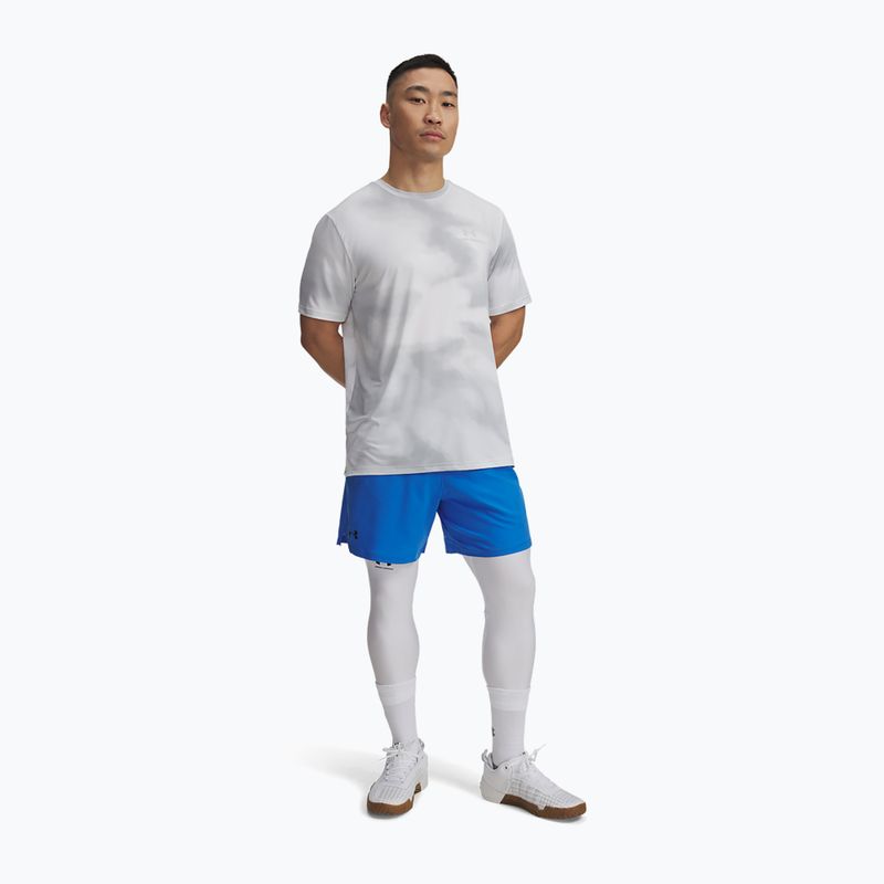 Men's training shorts Under Armour UA Vanish Woven 6in blue atlantis/black 2