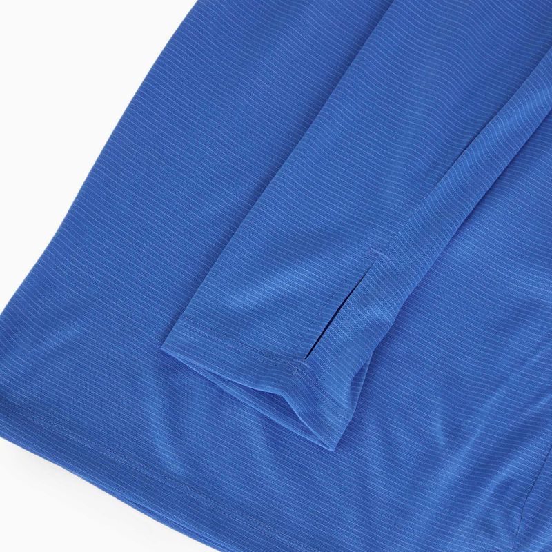 Men's running sweatshirt Under Armour Launch 1/4 Zip blue atlantis/reflective 5