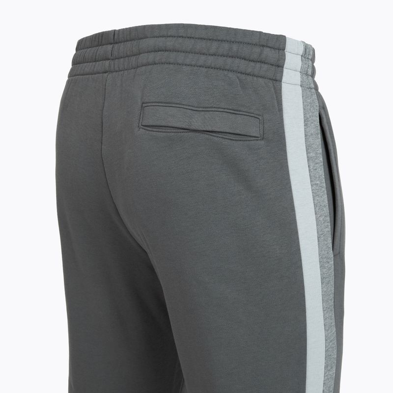 Men's training trousers Under Armour Rival Fleece Colorblock castlerock/mod gray/white 7