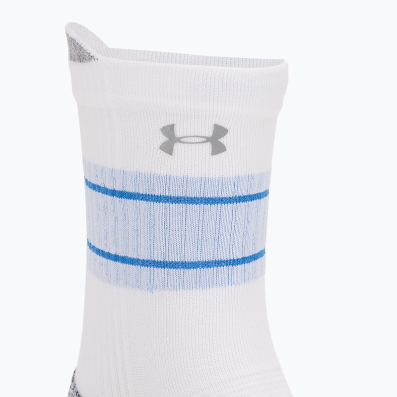 Socks Under Armour Velociti Run Cushion 3 pairs white/white/reflective 7