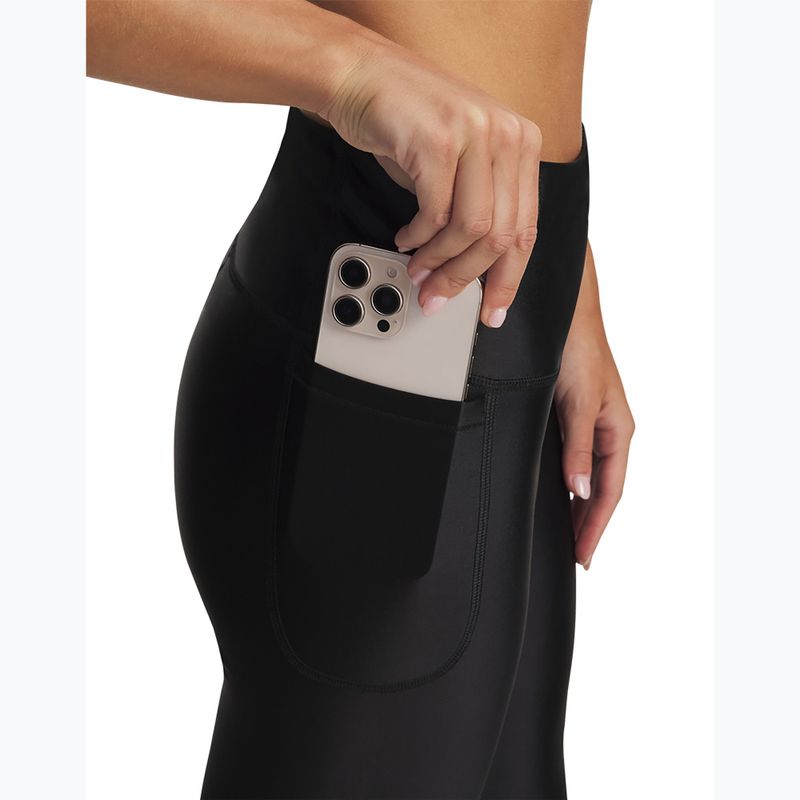 Women's training leggings Under Armour Motion Shine Ankle black/jet gray 4