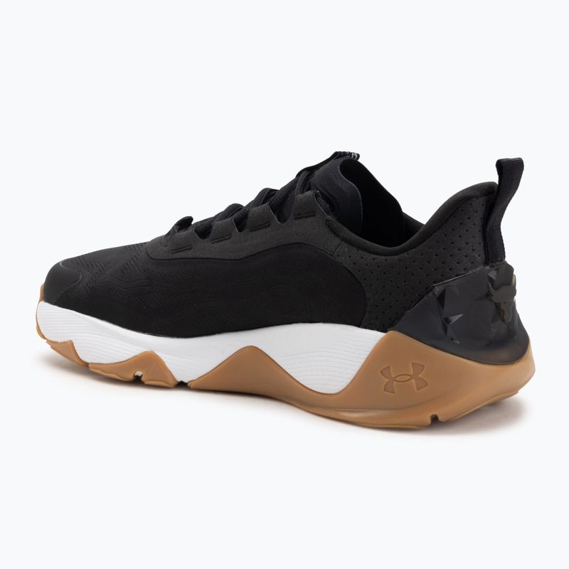 Men's training shoes Under Armour Project Rock 8 black/white/black 3