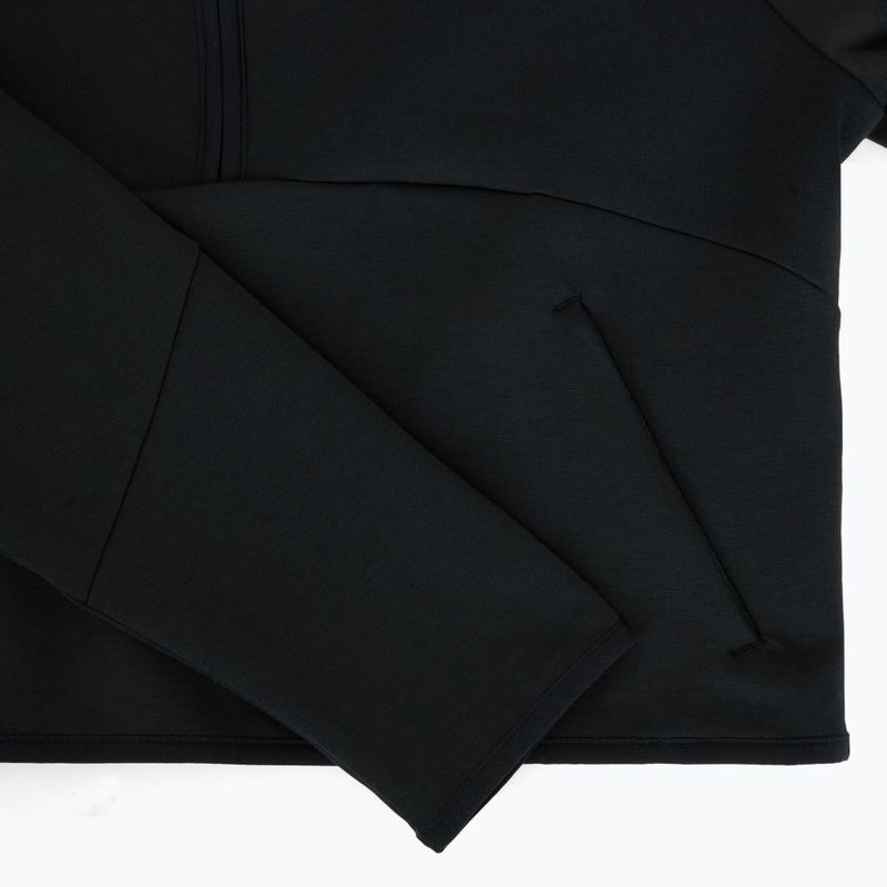 Women's sweatshirt Under Armour Unstoppable Fleece HZ black/black 3