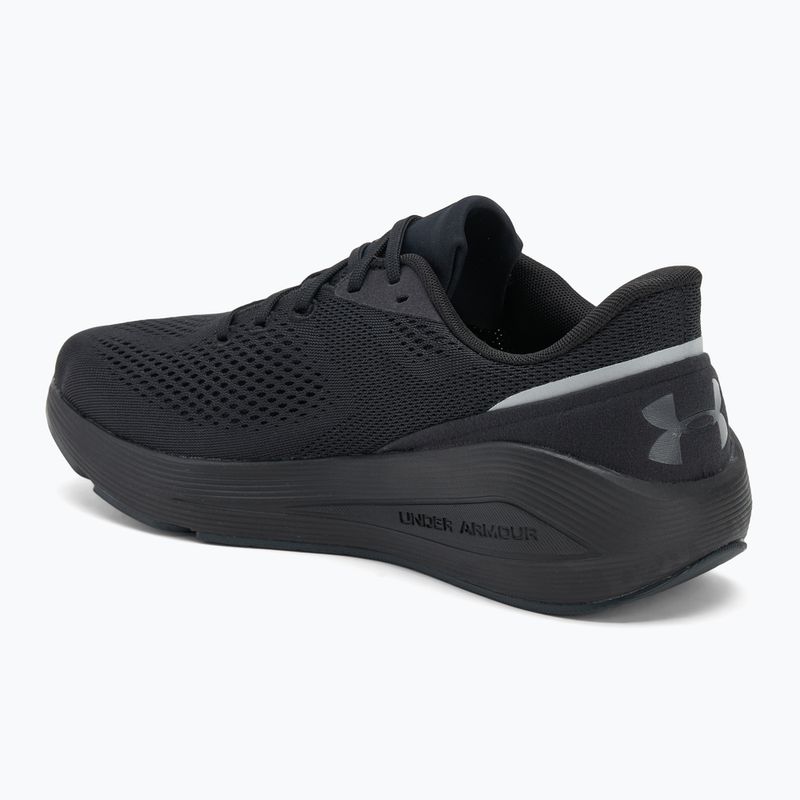 Men's running shoes Under Armour Sonic 7 black/black/anthracite 3