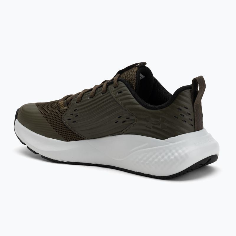 Men's training shoes Under Armour Commit 4 expedition green/halo gray/steel 3