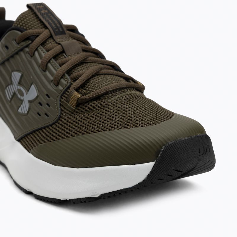 Men's training shoes Under Armour Commit 4 expedition green/halo gray/steel 7