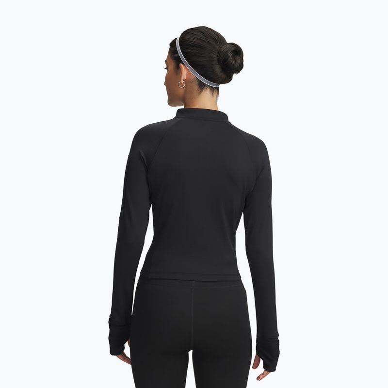 Women's running sweatshirt Under Armour Pro Half Zip black/reflective 2