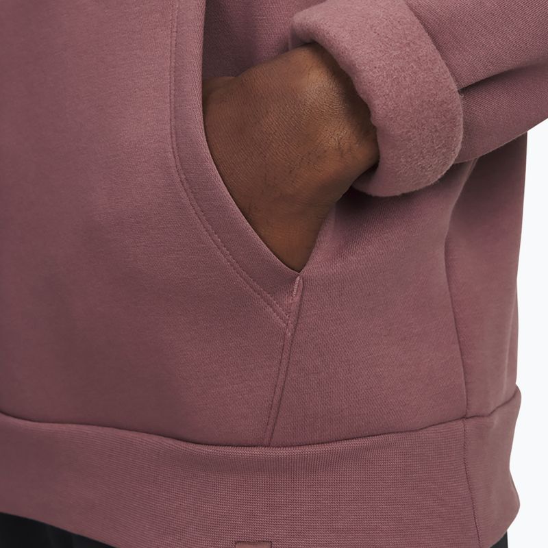 Men's sweatshirt Under Armour Project Rock Icon Hoody maroon mist/black 3