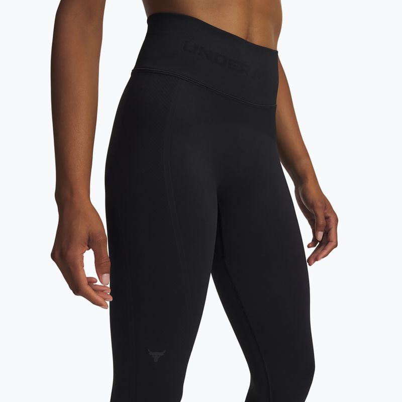 Women's training leggings Under Armour Project Rock black/anthracite 4