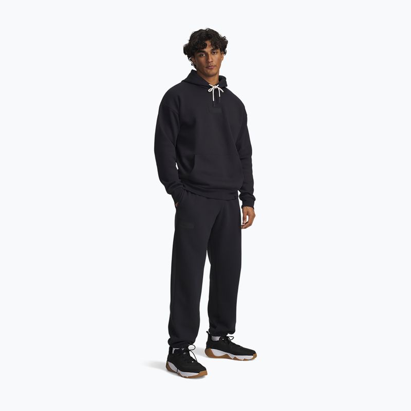 Men's training trousers Under Armour Project Rock Icon Jogger black/black 2