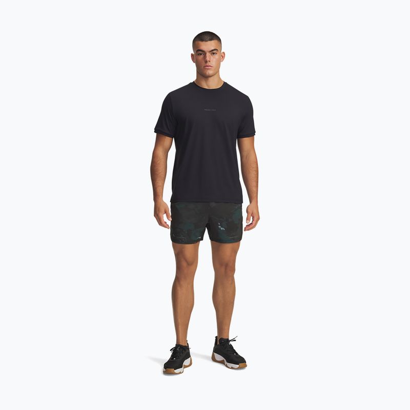 Men's training shorts Under Armour Project Rock Ultimate black/castlerock 2