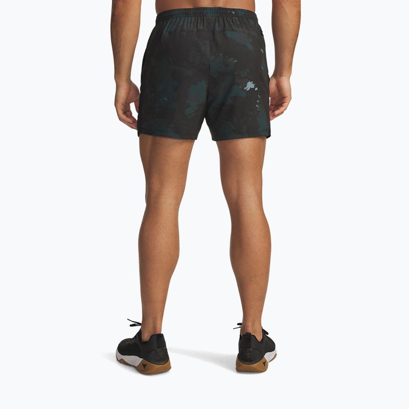 Men's training shorts Under Armour Project Rock Ultimate black/castlerock 3