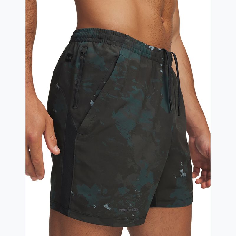 Men's training shorts Under Armour Project Rock Ultimate black/castlerock 4