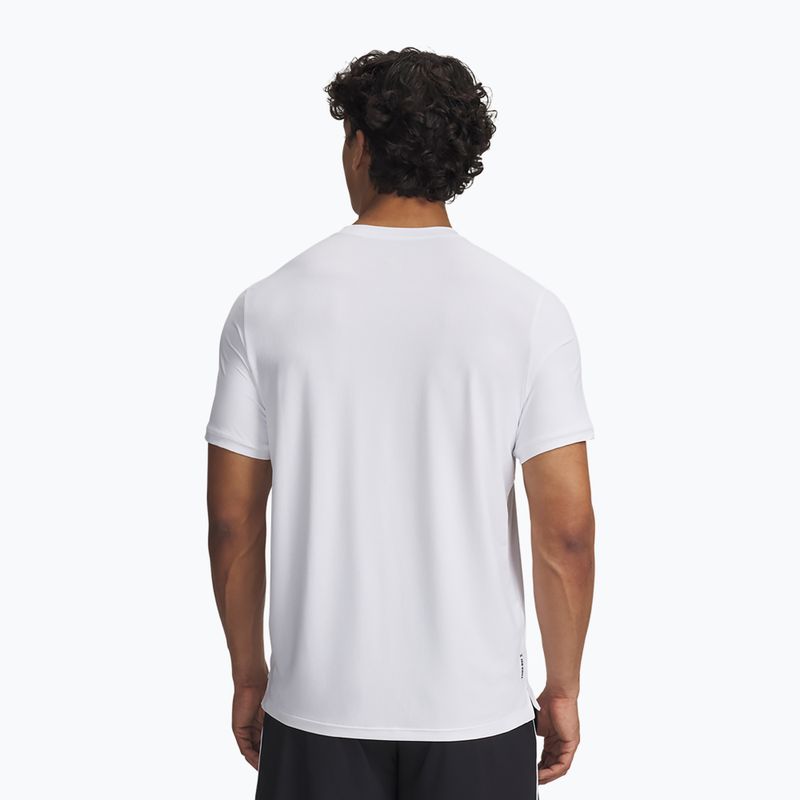 Men's training shirt Under Armour Project Rck Iso Chill SS white 2