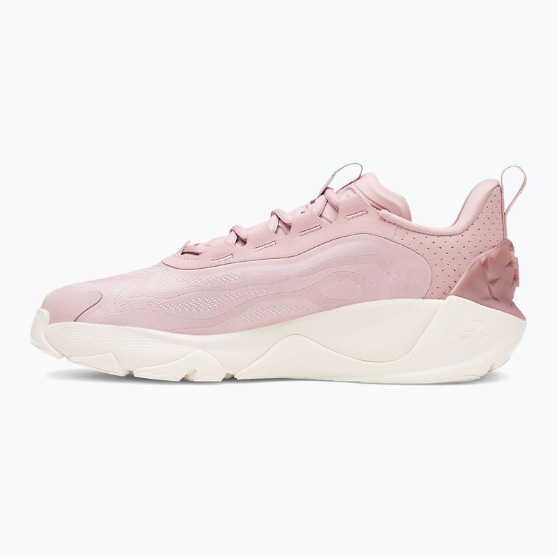 Women's training shoes Under Armour Project Rock 8 tourmaline pink/black 2