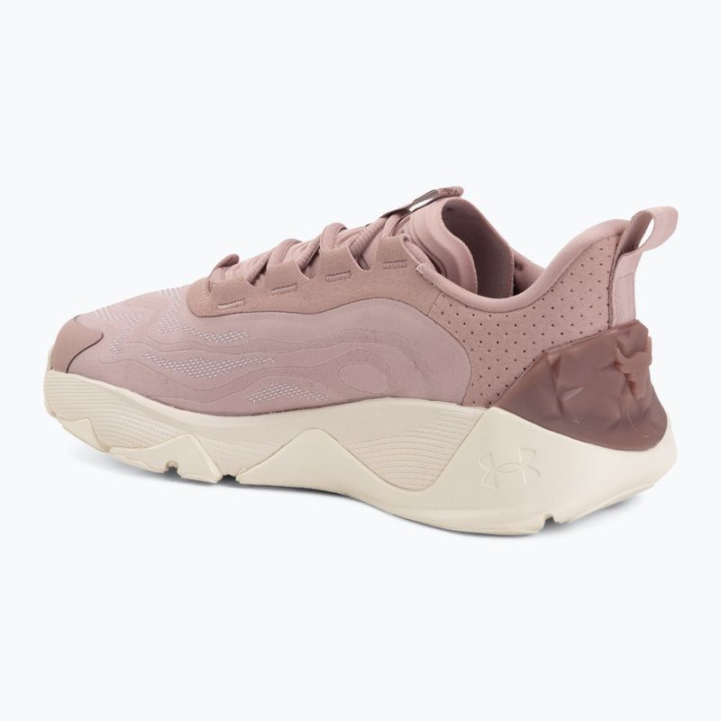 Women's training shoes Under Armour Project Rock 8 tourmaline pink/black 3