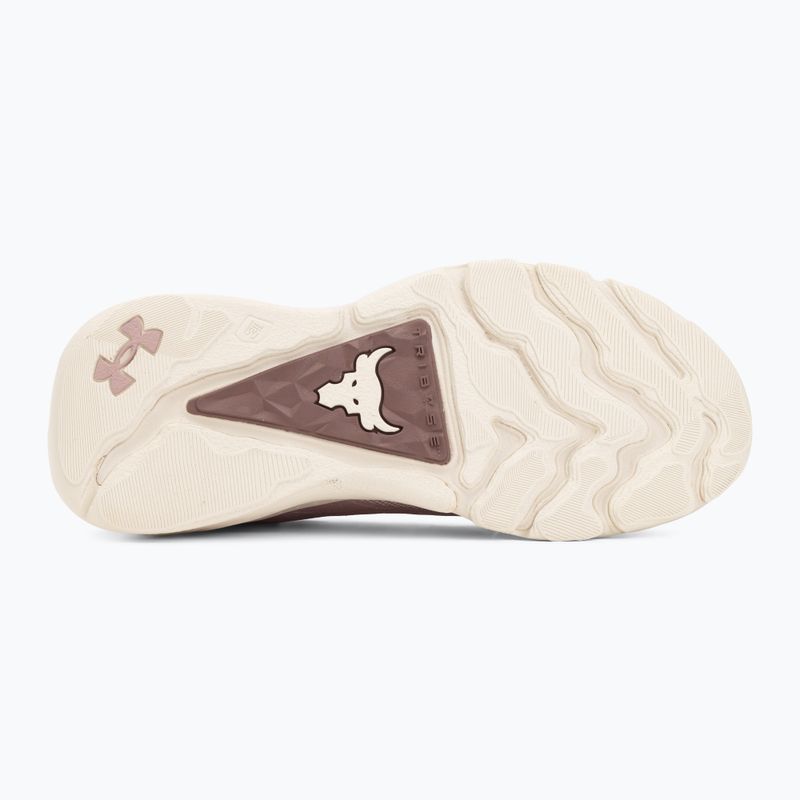 Women's training shoes Under Armour Project Rock 8 tourmaline pink/black 4