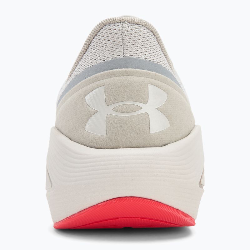 Men's running shoes Under Armour Sonic 7 summit white/khaki base/racer red 6