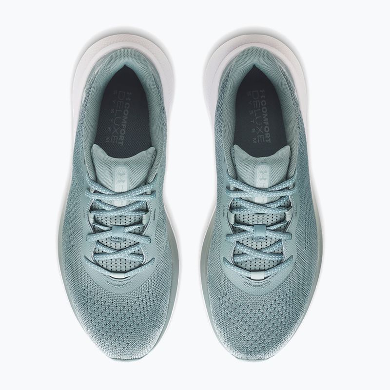 Men's running shoes Under Armour Hovr Turbulence 2 Jasper blue/serpentine/serpentine 4