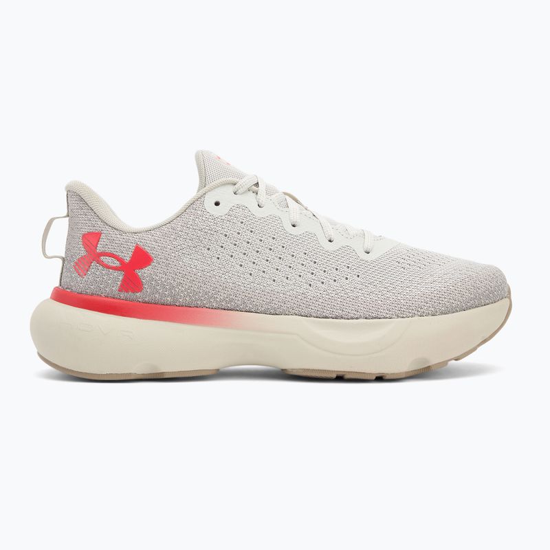Men's running shoes Under Armour Infinite summit white/khaki base/racer red 2