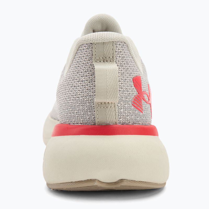Men's running shoes Under Armour Infinite summit white/khaki base/racer red 6