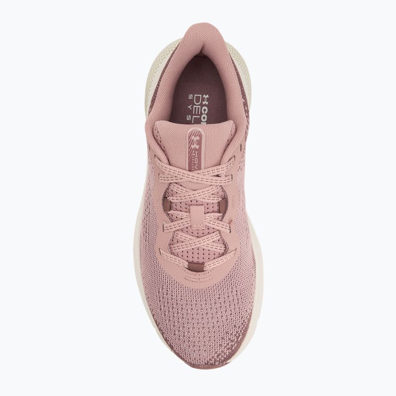 Women's running shoes Under Armour Hovr Turbulence 2 tourmaline pink/maroon mist/summit white 5