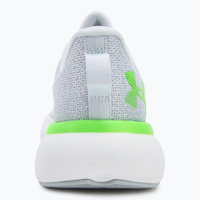 Men's running shoes Under Armour Infinite distant gray/halo gray/hyper green 6