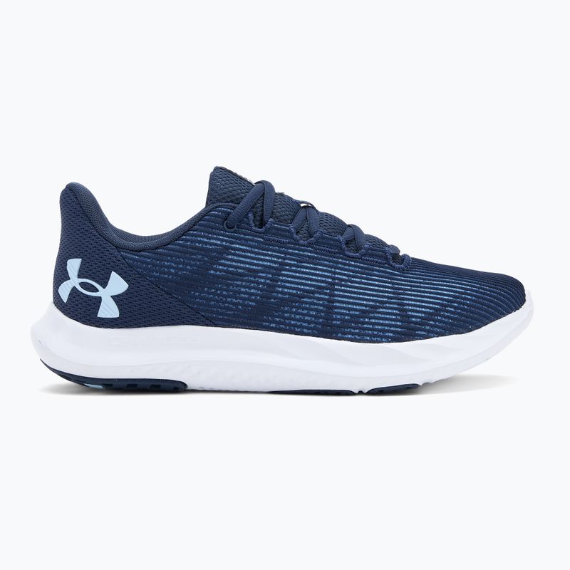 Women's running shoes Under Armour Charged Speed Swift washed navy/nimbus blue/nimbus blue 2
