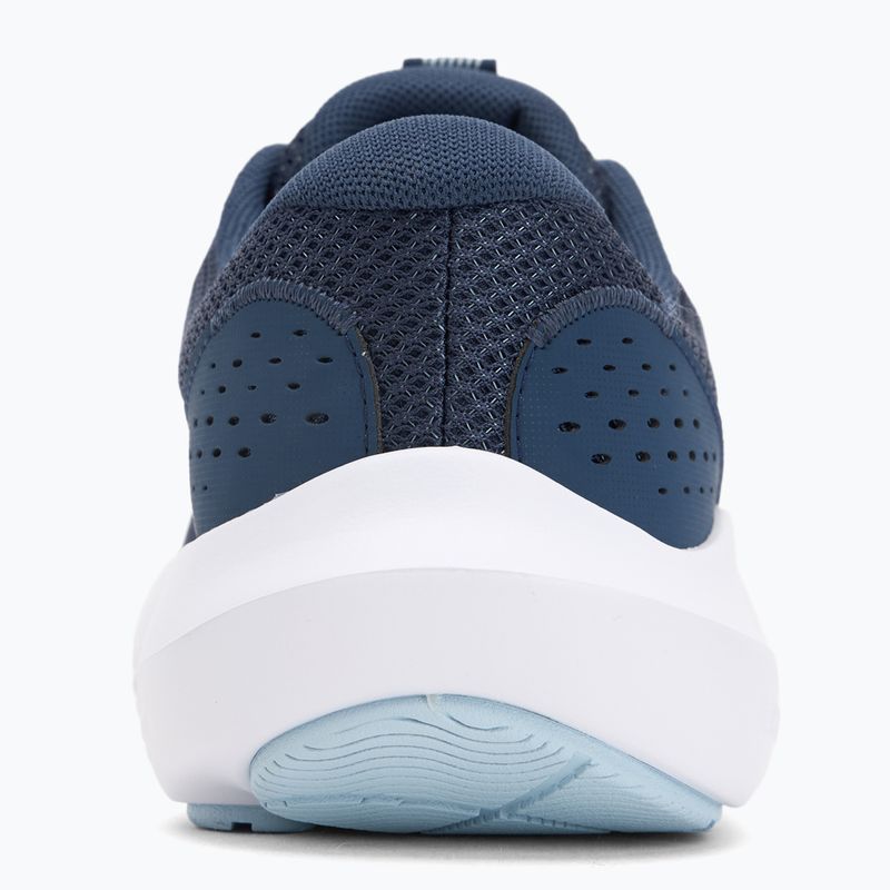 Women's running shoes Under Armour Charged Surge 4 washed navy/blue calm/metallic blue calm 6