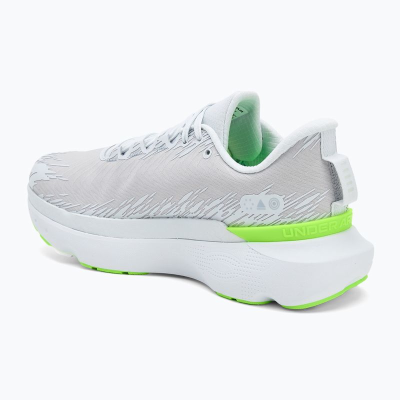 Running shoes Under Armour Infinite Pro 2 Storm distant gray/mod gray/hyper green 3