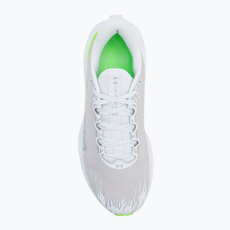 Running shoes Under Armour Infinite Pro 2 Storm distant gray/mod gray/hyper green 5