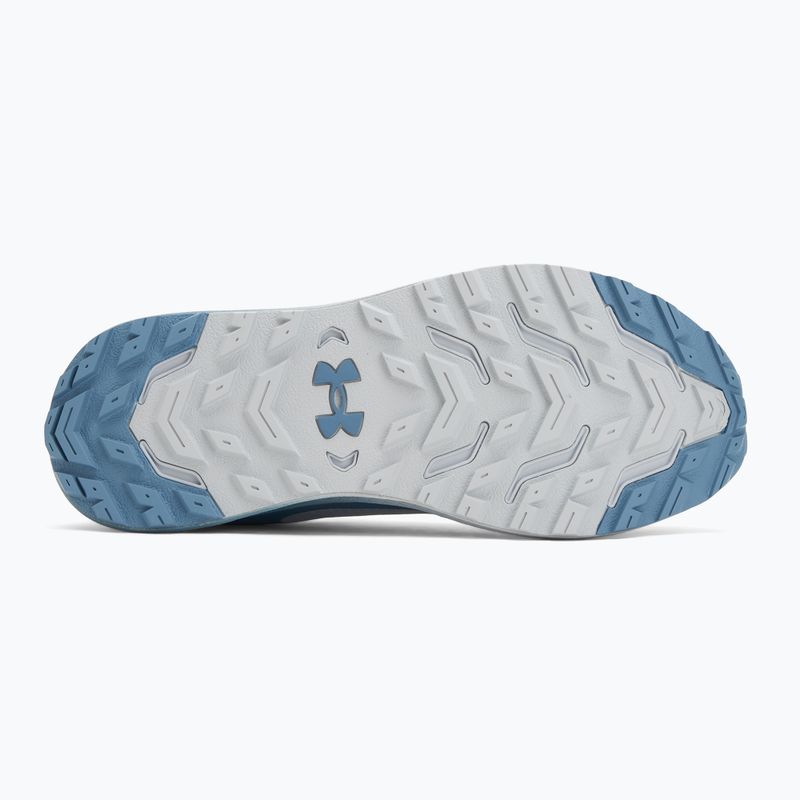 Women's running shoes Under Armour Charged Bandit Trail 3 halo gray/blue smoke/nimbus blue 4