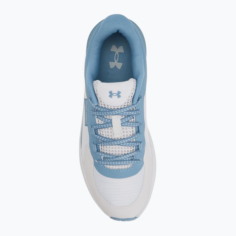 Women's running shoes Under Armour Charged Bandit Trail 3 halo gray/blue smoke/nimbus blue 5